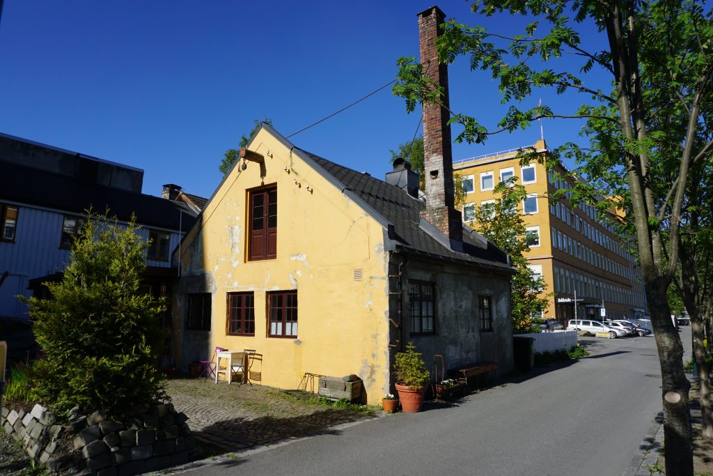 Det gamle røykeriet på Ila i Trondheim. (Foto: Helene Tiller/Kulturminnefondet)
