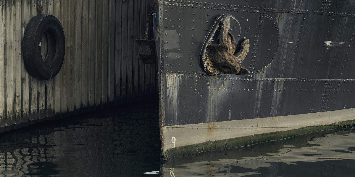 Norsk veteranskibsklub arbeider kontinuerlig med båten. Foto: Tom gustavsen