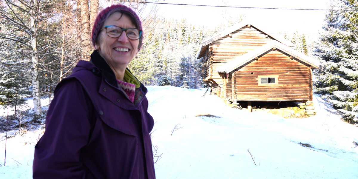 Kristin Lindberg er ildsjelen bak arbeidet med Grensbråtan.
Foto: Line Lyngstad