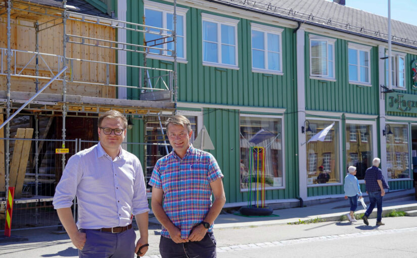 Statssekretær Aleksander Heen besøkte Kulturminnefondet