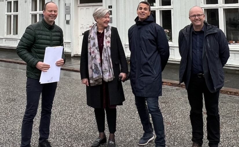 Den gamle politistasjonen settes i stand med støtte fra Kulturminnefondet