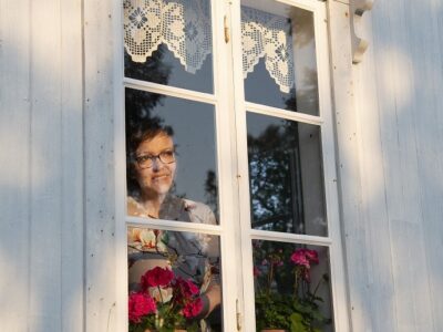 Lill-Karin Elvestad i Gammelstua. Foto: Ingun Alette Mæhlum.