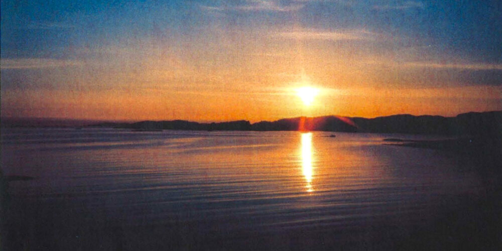 Solnedgang