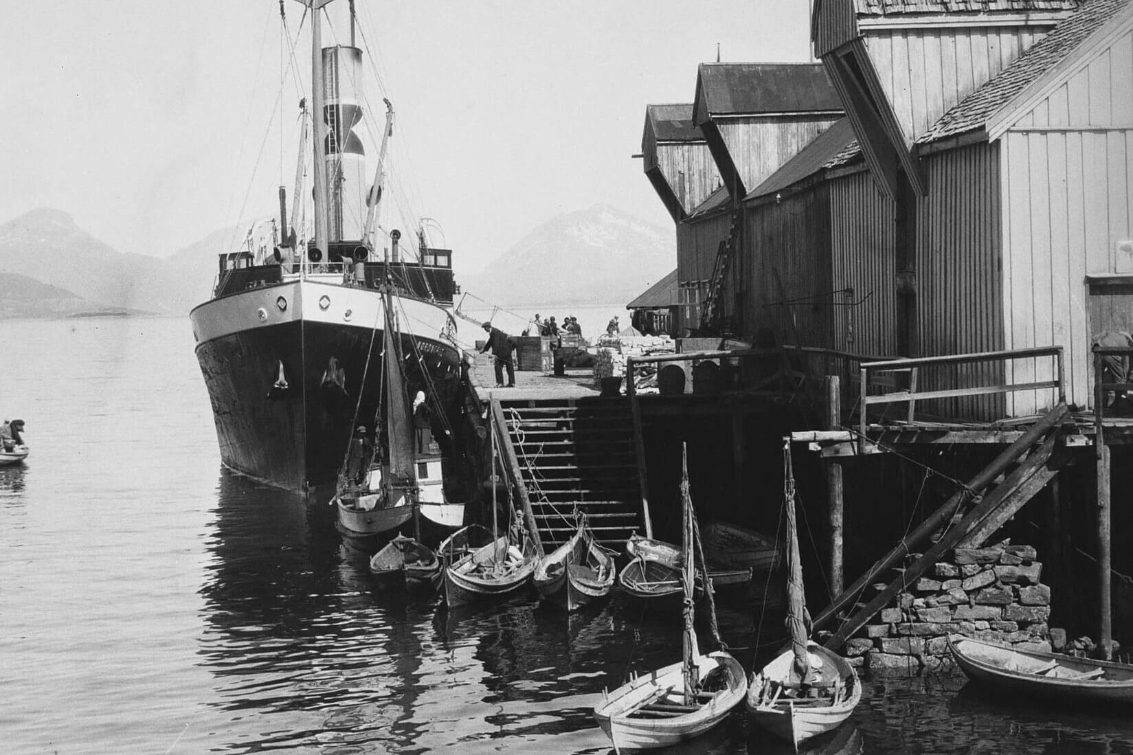 Dampskipsbrygga Lødingen
