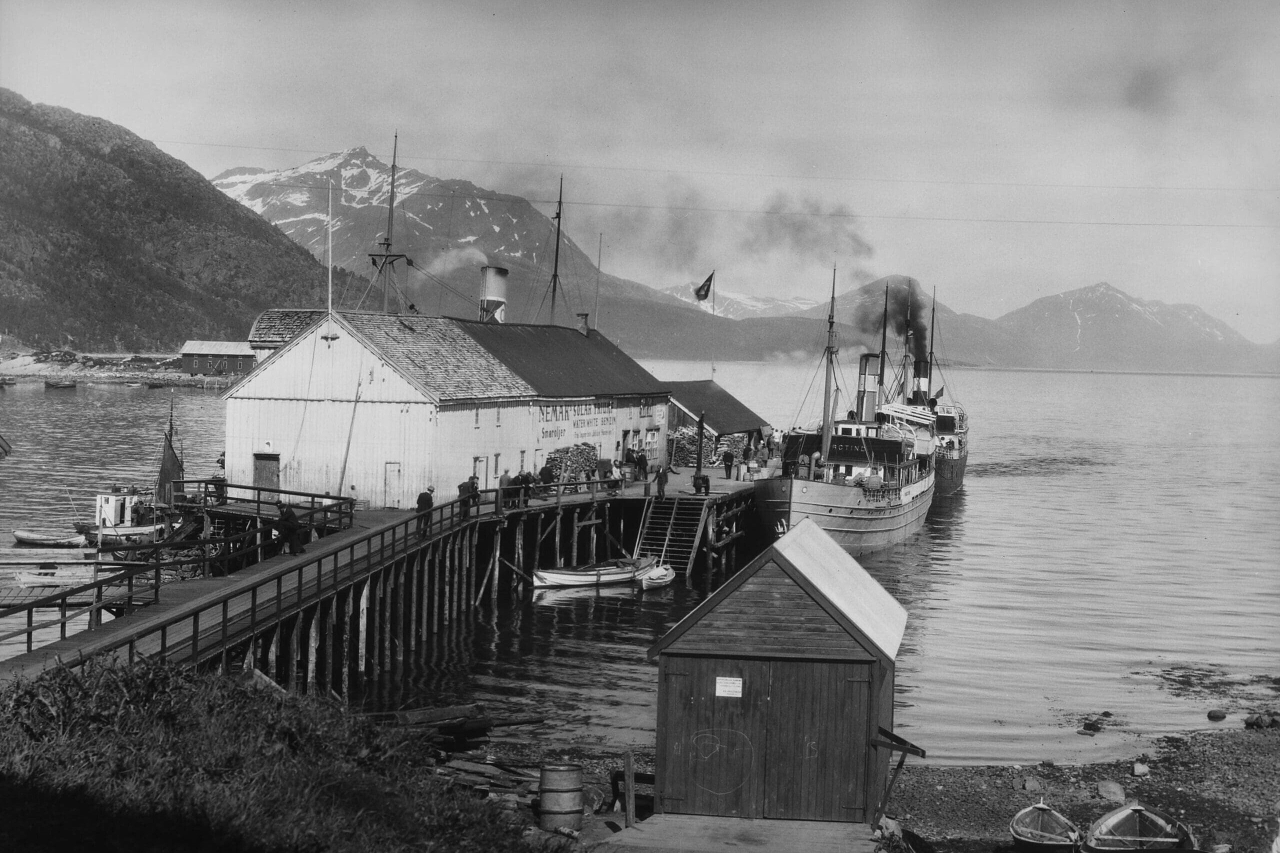 Dampskipsbrygga Lødingen